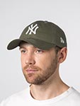 Бейсболка NEW ERA арт. 60348851 New York Yankees MLB (оливковый)